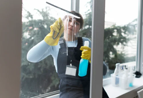 Nettoyage de vitres intérieures et extérieures à Quistinic